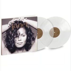 Janet Jackson Janet 2-LP ~ Limited Edition Colored Vinyl (Clear) ~ New/Sealed!